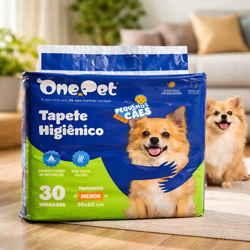 Tapete Higiênico One Pet 50x60 cm - 30 unidades